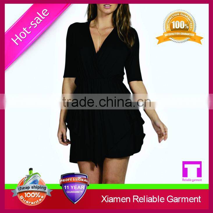 New arrival best selling latest women casual one piece dress Xiamen factory Wholesale