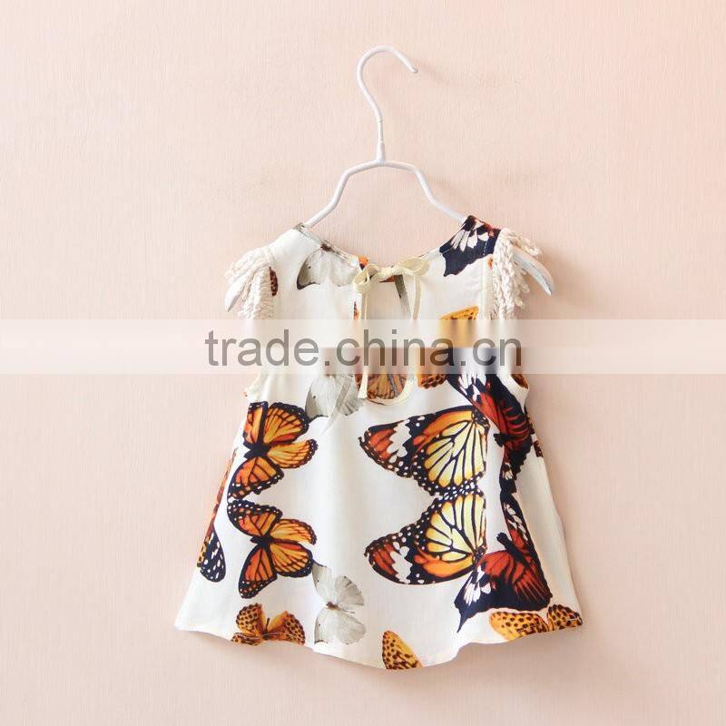 2016 FASHION EUROPEAN STYLE GIRLS SHIRTS BEAUTIFUL SUMMER SHIRTS