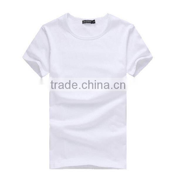 2017 Garment Factory Customized Your Own Brand Design Plain Color 95% Cotton 5% Spandex Private Label High Quailty Men T-shirts
