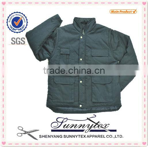 Winter Outdoor Removable Sleeve Working Jacket