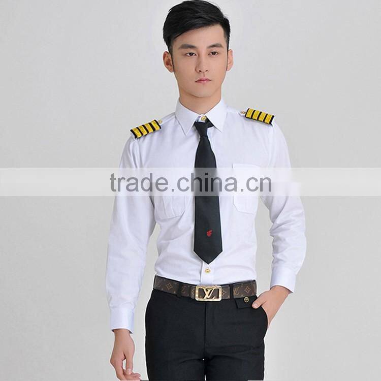 2015 OEM Custom Alibaba China Manufacture Uniform Shirts for Pilot