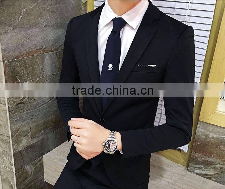 Factory Price Business Suits Style and Wool Fabric Type Custom suit