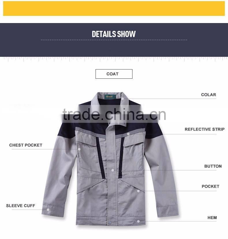 Juqian Quality Work Clothing For Work Uniform Of Engineer Work Wear Suit