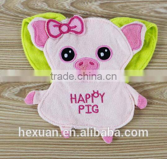 12 designs stocked ,animal fancy baby bibs , cheap cotton baby bib