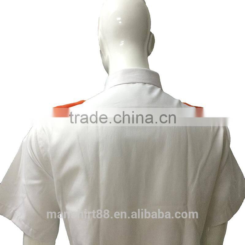 CVC 2016 mens epaullett pocket with flaps security work shirt