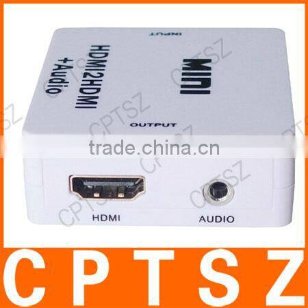 HDMI to HDMI Audio Video Converter - White