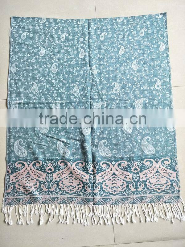 New Design Winter Women's Pashmina Stole Scarves long Printed Shawls
