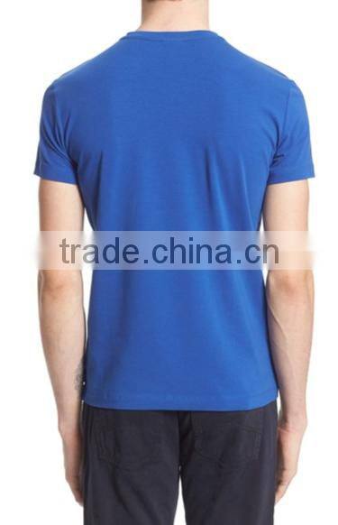 100% Cotton V Neck Dry Fit Custom T Shirts Mens Sport Jersey