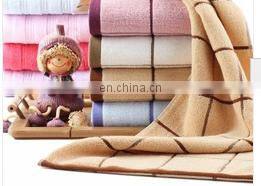 high quality and low price 34*90cm 100% cotton face towel