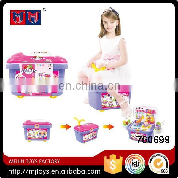 New fashion kitchen desk playset toys with light and sound