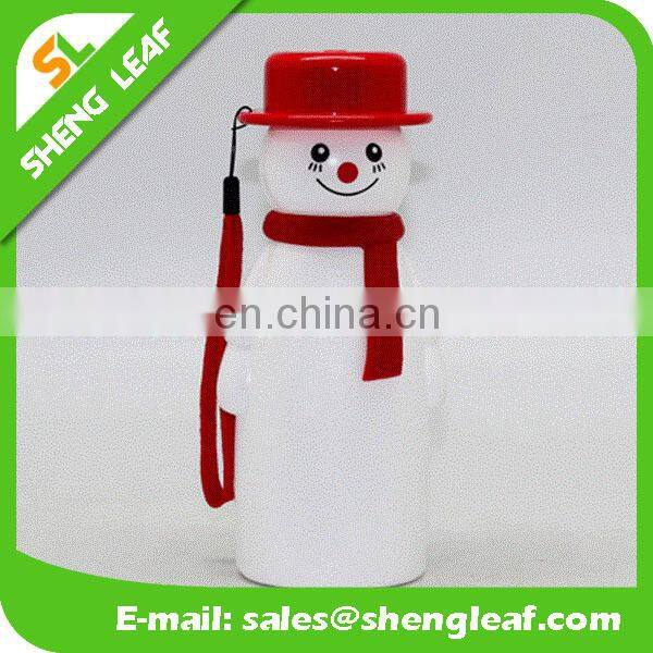 Soft rubber customized Christmas snowman usb flash drive for promotion