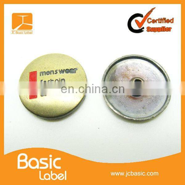 jeans button jacket metal buttons