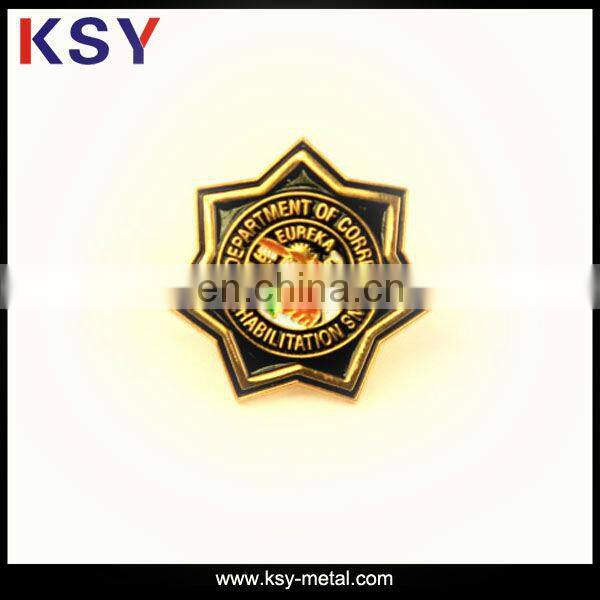 Custom name pin badge