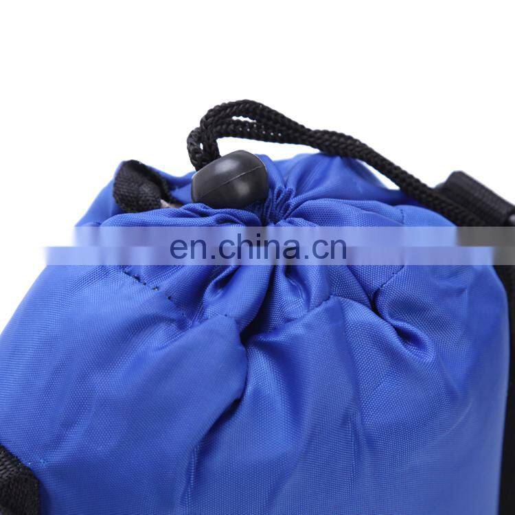 Wholesale polyester drawstring bag for water bottle