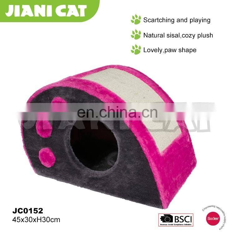 lovely paw shape cat scratcher,cat toy