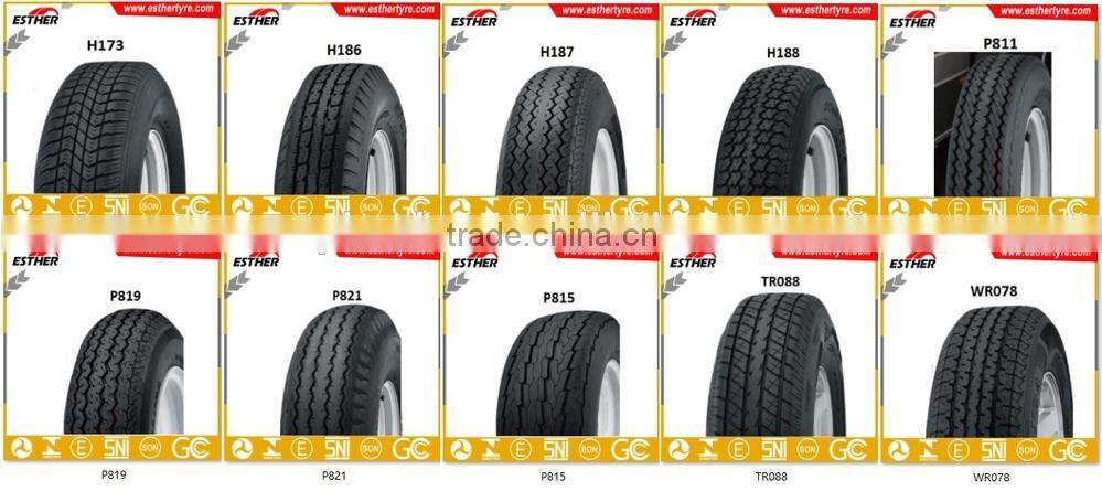 Top quality hot sell bias boat trailer tires