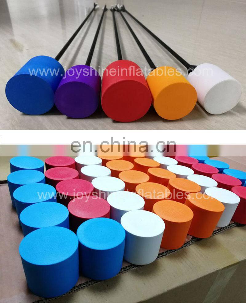In Stock Safety Adults Kids Toy Inflatable Archery Game Foam Bow and Arrow Tag Tip Arrow Foam Tips Arrows Head For Sale