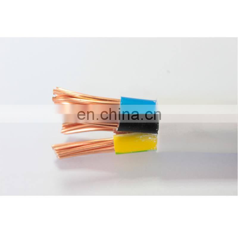 cable 3/4 cable 3core 4mm deep well submersible pump rubber cable