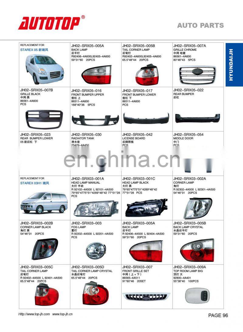 CARVAL/JH/AUTOTOP AUTO PARTS FOR HYUNDA STAREX03 H1