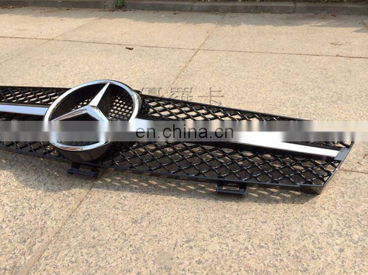AUTO PART Grille for CLS-CLASS W219 SL63 LOOK 04~10 w219 sl63 grille with logo on it