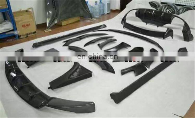 Perfect fitment and beautiful topc&ar style wide body kit for Porsche Macan front lip rear lip side skirts fender wing spoiler