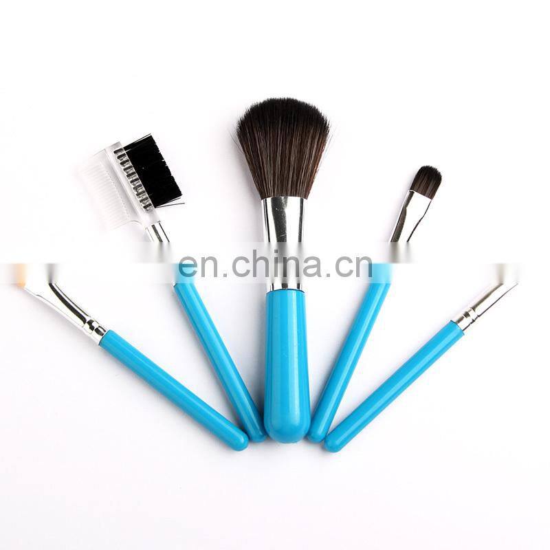 5PCS/Set Professional Cosmetic Makeup Brushes Set / Styling Tools Accessories Foundation Beauty Make up Toiletry Kit