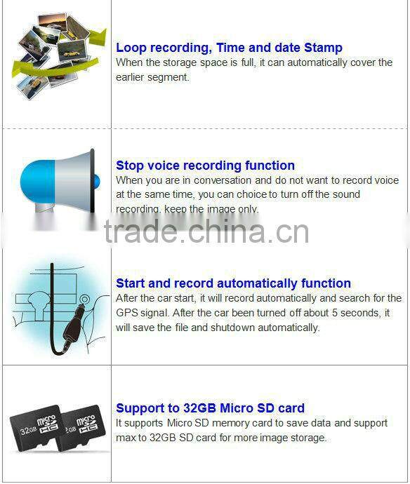 Hot!!! manual car cam hd car dvr gps GPS-9600H with HD 2.7inch Screen