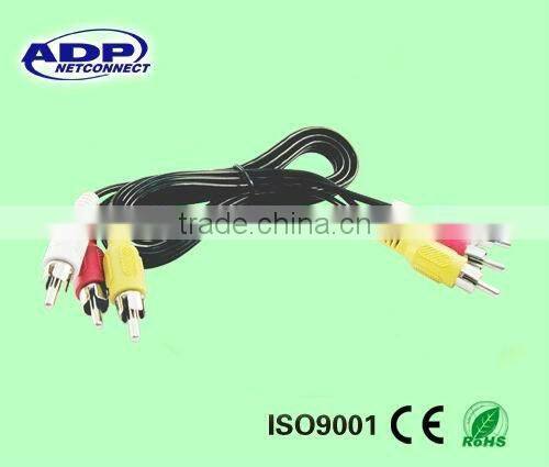 2015 Hot Sale Audio Video RCA Cable 3P TO 3P