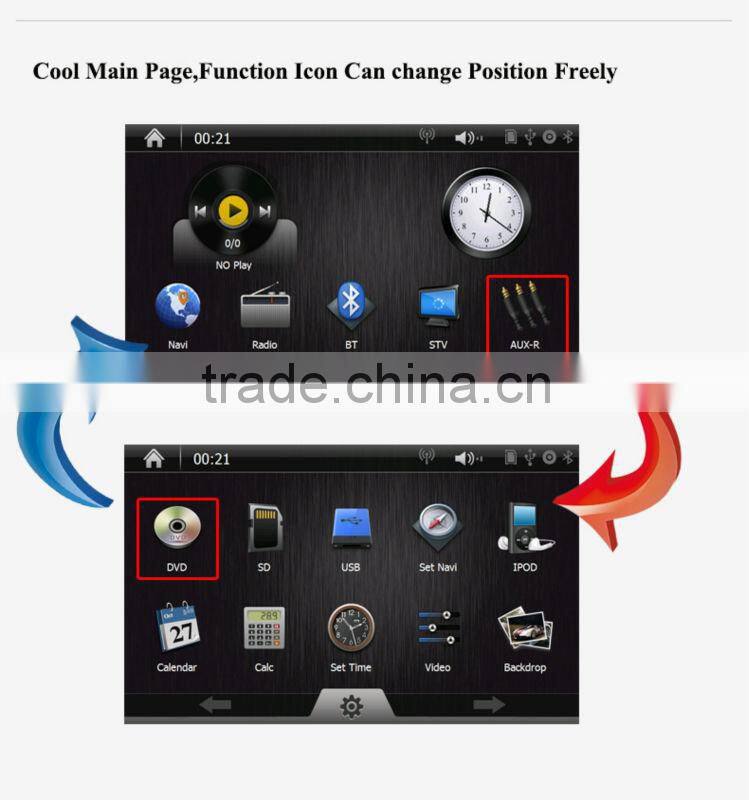 Digital Touch Screen Car Radio DVD CD GPS Bluetooth,AM/FM,RDS,Phonebook,AUX,Car Double Din GPS DVD steering wheel control,USB/SD