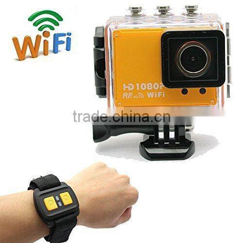 AT200 wifi sport camera Waterproof with Wrist Remote Contraller