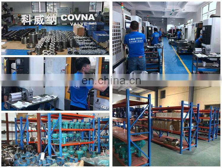 Pneumatic Diaphragm Control Valve with Positioner Pneumatic Actuated Water Steam Globe Valve