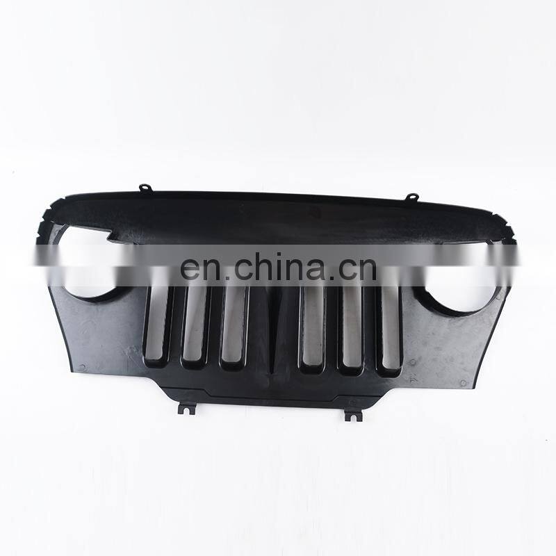 Maiker Black Front Grille for Jeep Wrangler TJ 97-06 Car Accessories ABS Mesh Grille