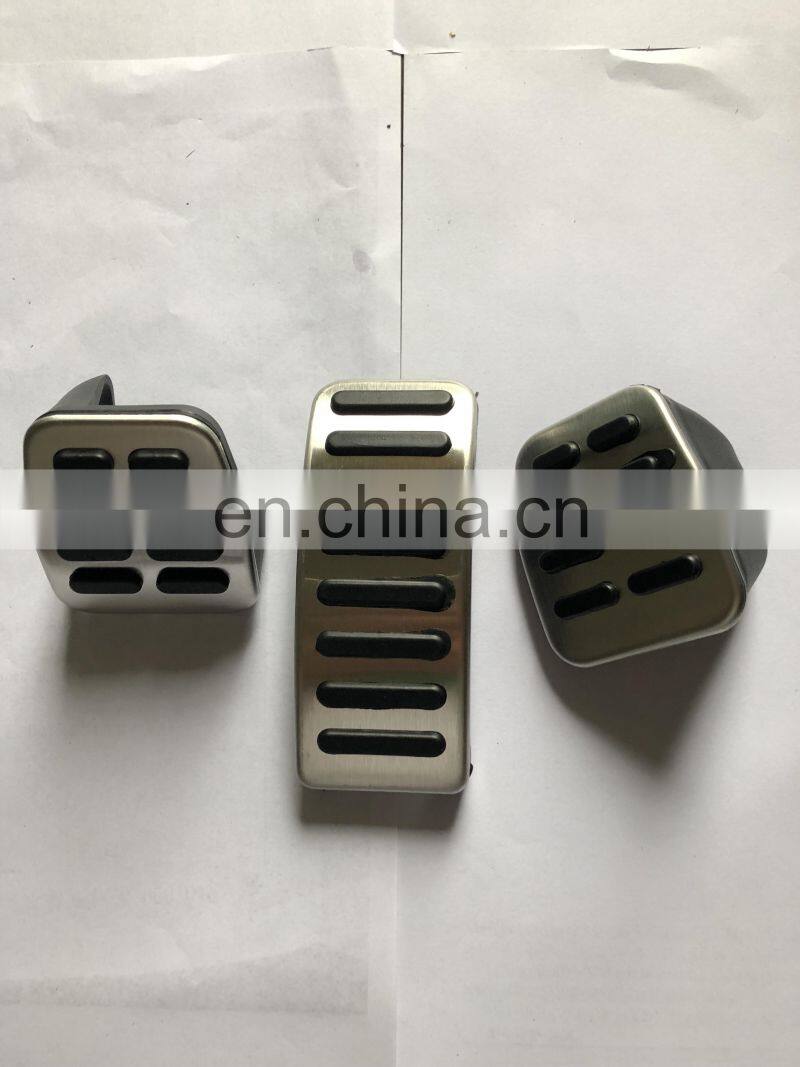 No Drilling Car Rubber Brake Gas Pedal Pad for Skoda