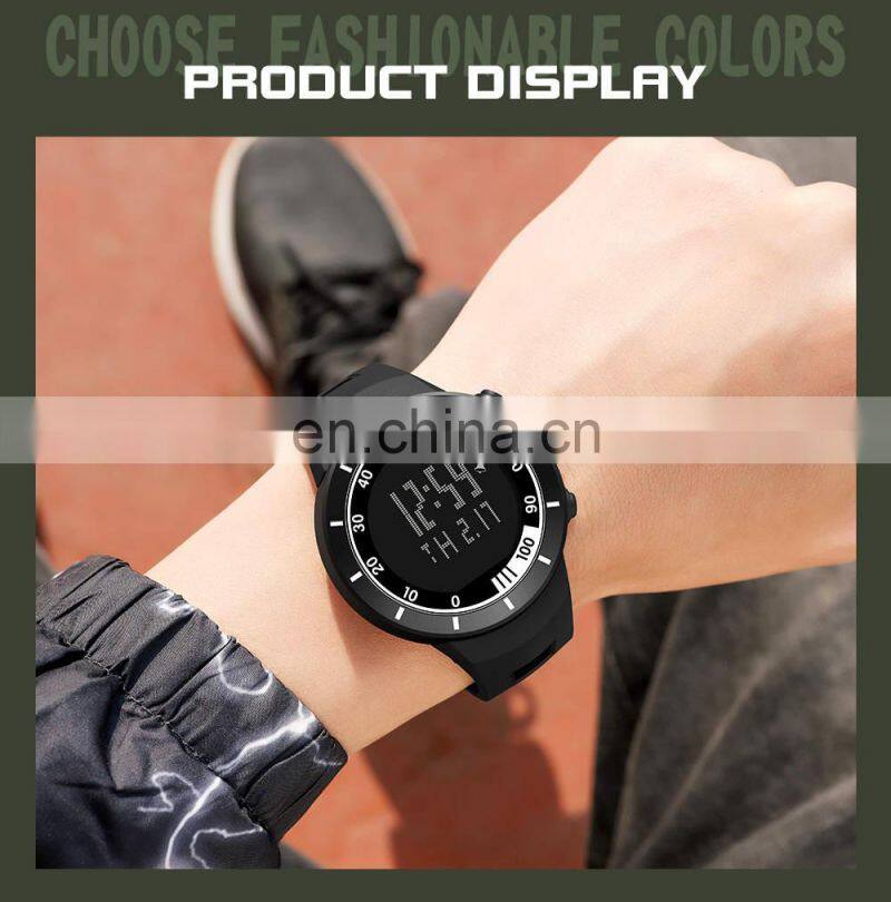 SANDA 9001 Men Watch Luxury Large Dial Digital Watches Electronic Wristwatches digital watches sanda