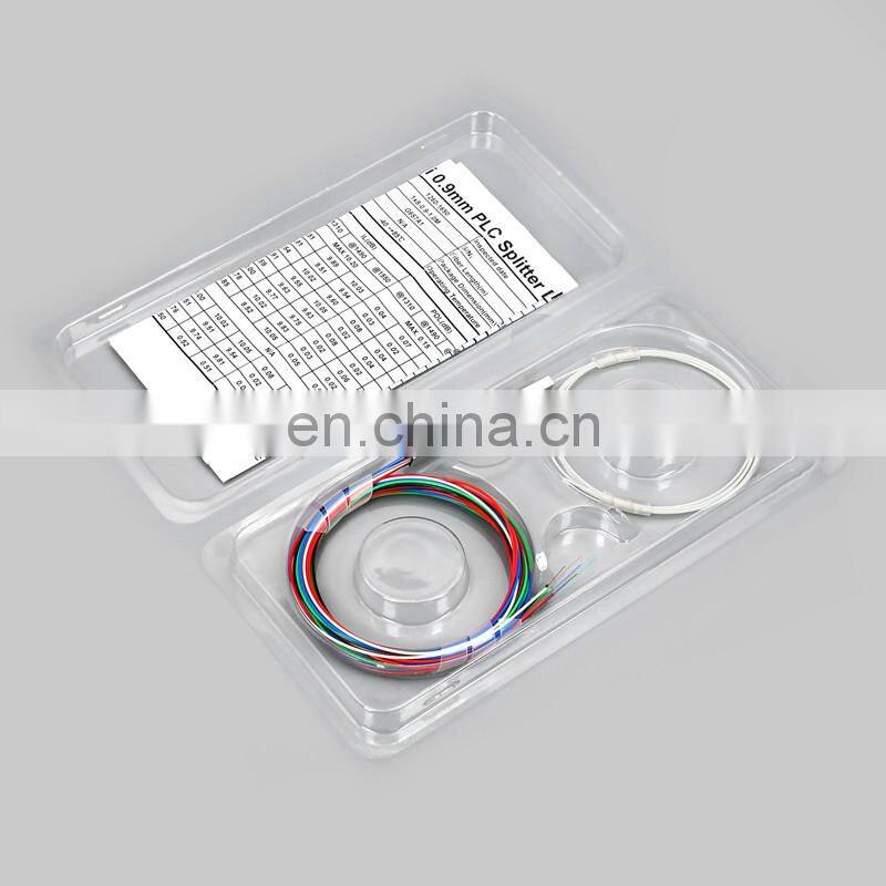 Optical Fiber Mini 1x2 1x4 1x8 2x8 PLC Splitter without connector