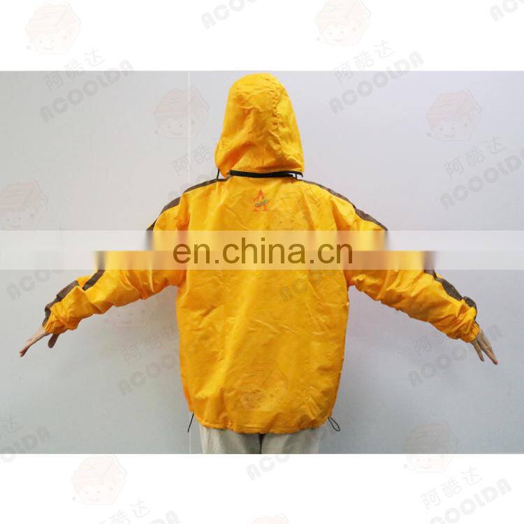 High Quality Custom Color Unisex Outdoor Nylon Windbreaker Jacket for Delivery Man