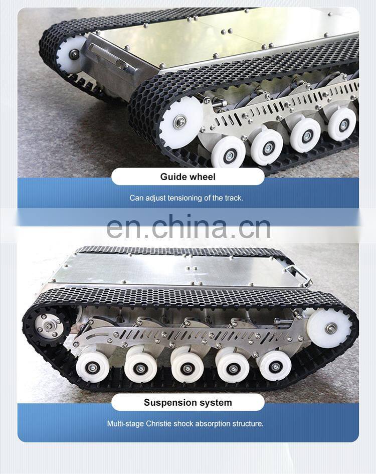 Crawler Chassis Robot Crawler Platform Mini Tracked Robot Chassis