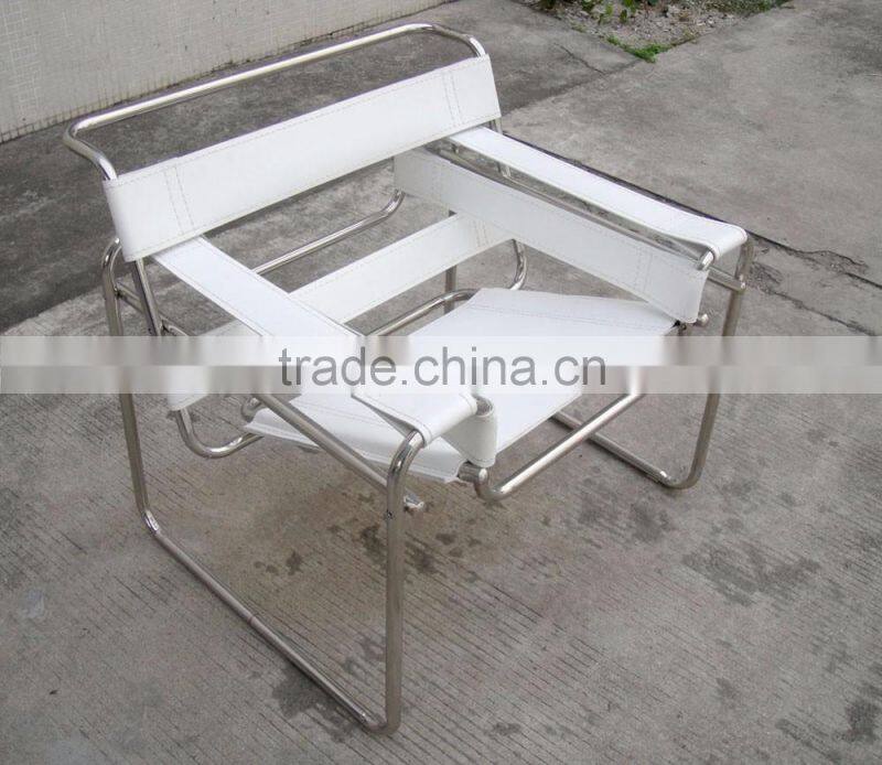 modern leather Wassily arm chair