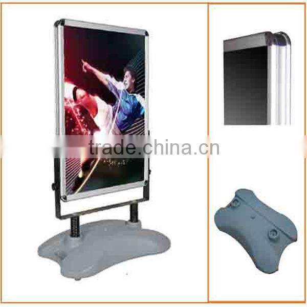 Water injection stand poster frame