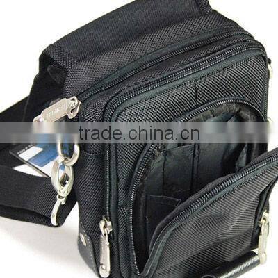 Waterproof Mens Shoulder Bag Patchwork Fabric