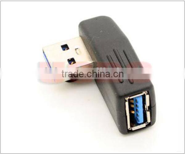 USB 3.0 Right Vertical angled adapter M/F