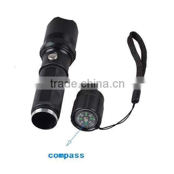 Rechargeable Ultraviolet UV Light Stains Finder UV LED Flashlight