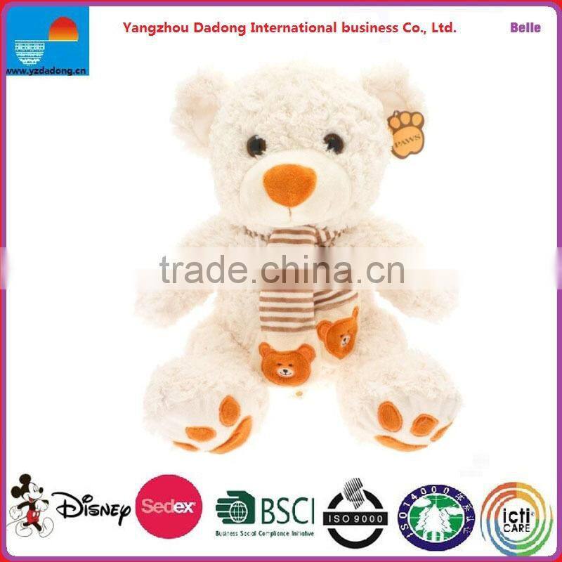 THE SCARF BERA,PLUSH STUFFED SCARF BEAR,SCARF BEAR TOY