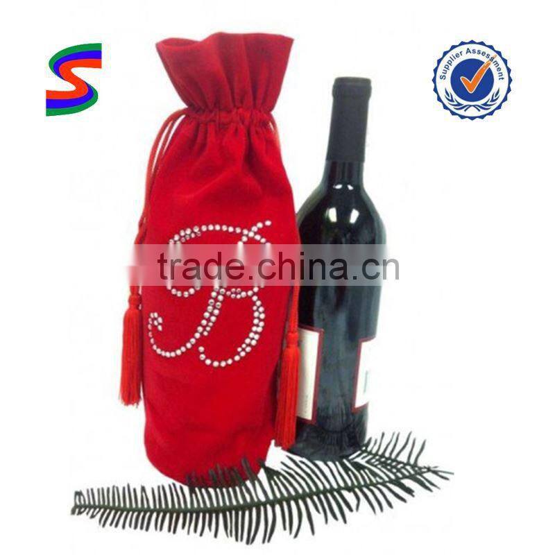 6 Bottle Non-Woven Wine Tote Bag Packaging Bag For Wine