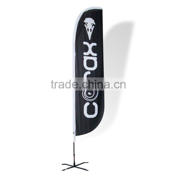 Samples Are Available Oem Design Customized Logo Printed Carbon Fibre Knife Flag Pole