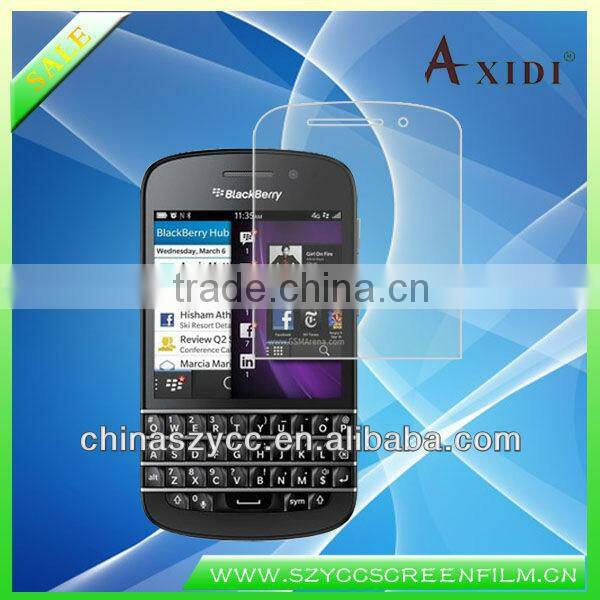 Good quality Hot Sell Glass-M Screen Guard For Blackberry Q10,Premium Tempered Glass Screen Protector
