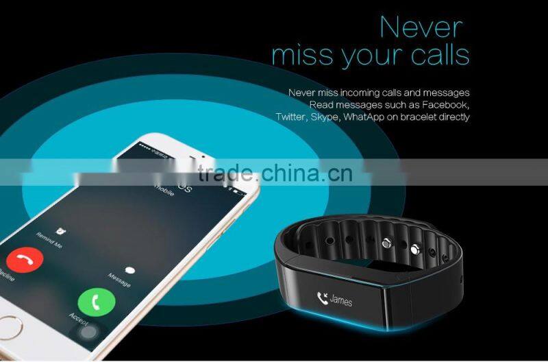 Original manufacturer Vidonn X6S IP68 USB charging step counter free APP Android iOS compatible bluetooth pedometer