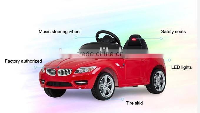 Rastar kids toys made in china radio control ride on toys car