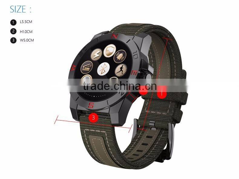 N10B smart watch outdoor sport watch With Heart Rate Monitor And Compass Waterproof watch For ios