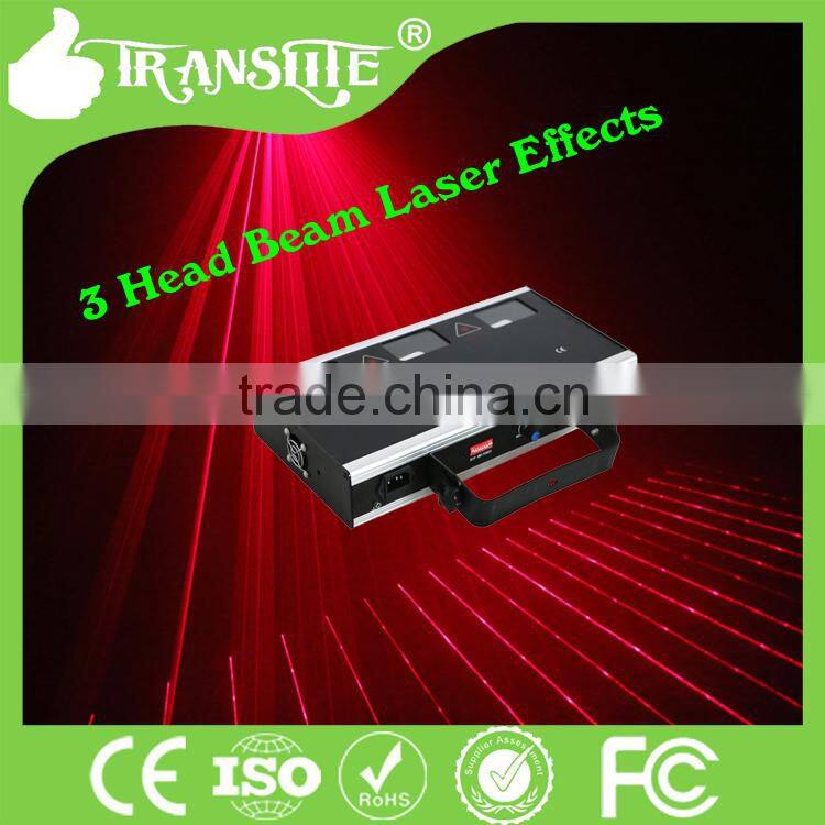 40w christmas laser light show 3 head rgb/led 3 head laser lights